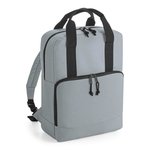 BagBase Recycelter Cooler Rucksack mit Twin Handles, Black 40 x 30 x 14 cm, BG287 – Bild 3