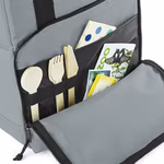BagBase Recycelter Cooler Rucksack mit Twin Handles, Pure Grey 40 x 30 x 14 cm, BG287 – Bild 5