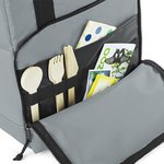 BagBase Recycelter Cooler Rucksack mit Twin Handles, Black 40 x 30 x 14 cm, BG287 – Bild 5