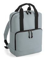 BagBase Recycelter Cooler Rucksack mit Twin Handles – Pure Grey