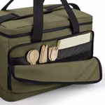 BagBase Recycled Cooler Bag with Insulated Main Compartment, Black 40 x 26 x 28 cm, BG290 – image 4