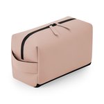 BagBase Matte PU Kulturtasche mit Haltegriff, Black 25 x 12 x 15 cm, BG332 – Bild 3