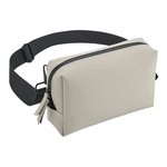 BagBase Matte PU Crossbody-Tasche aus Recyclingmaterial, Black 20 x 15 x 6 cm, BG334 – Bild 4