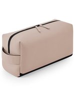 BagBase Matte PU Schuh- und Accessoiretasche – Nude Pink