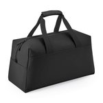 BagBase Matte PU Weekender aus recyceltem Polyester, Black 53 x 24 x 27 cm, BG338 – Bild 3