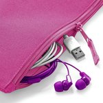 BagBase Grab Pouch aus 600D Polyester, Black 28 x 19 cm, BG38 – Bild 4