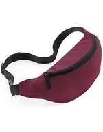 BagBase Hüfttasche aus 600D Polyester – Burgundy