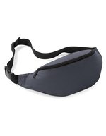 BagBase Hüfttasche aus 600D Polyester – Graphite Grey