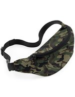 BagBase Belt Bag Graphite Grey 38 x 14 x 8 cm (BG42), BG42 – Jungle Camo