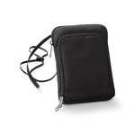 BagBase Reiseportemonnaie mit verstellbarer Kordel, Black 14 x 19 x 2 cm, BG47 – Bild 3