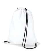 BagBase Wasserdichter Gymsac 11L in Farben – White