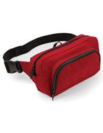 BagBase Hüfttasche mit Kopfhörerausgang und Organizer – Classic Red