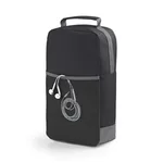 BagBase Athleisure Sporttasche mit Belüftungsöse, Grey Marl 19 x 35 x 12 cm, BG540 – Bild 3