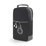 BagBase Athleisure Sporttasche mit Belüftungsöse, Grey Marl 19 x 35 x 12 cm, BG540 – Bild 3