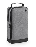 BagBase Athleisure Sporttasche mit Belüftungsöse – Grey Marl