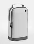 BagBase Athleisure Sporttasche mit Belüftungsöse, Grey Marl 19 x 35 x 12 cm, BG540 – Ice Grey