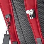 BagBase Athleisure Rucksack mit Organizer und Belüftung, Black/Black 30 x 50 x 18 cm, BG545 – Bild 5