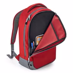 BagBase Athleisure Backpack with Organizer and Ventilation, Black/Black 30 x 50 x 18 cm, BG545 – image 7