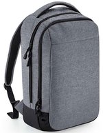 BagBase Athleisure Rucksack mit Organizer und Belüftung – Grey Marl/Black