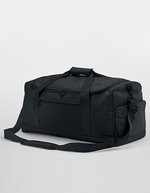 BagBase Medium Sporttasche aus recyceltem Polyester, Black 50 x 25 x 26 cm, BG561 – Bild 2