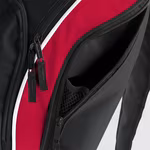 BagBase Robust Backpack with Media Pocket, French Navy/Classic Red 32 x 45 x 23 cm, BG571 – image 7