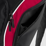 BagBase Robuster Rucksack mit Media-Tasche, French Navy/Classic Red 32 x 45 x 23 cm, BG571 – Bild 7