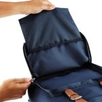BagBase Vintage Laptop Rucksack mit Kordelzug, Black 30 x 46 x 17 cm, BG613 – Bild 6