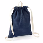 BagBase Denim Gymsac with Drawstring Closure, Denim Blue 37 x 46 cm, BG642 – image 3
