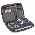BagBase Tech Organizer en polyester 600D, Black 30 x 22 x 2 cm, BG65 – image 2