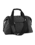 BagBase Vintage Canvas Weekender mit Reißverschluss, Vintage Black 51 x 33 x 24 cm, BG650 – Bild 1