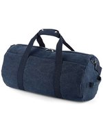 BagBase Vintage Canvas Barrel Tasche mit Gurt – Vintage Oxford Navy