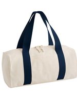 Edit Canvas Duffle – Natural/Navy