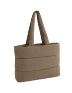 Quilted tote Bag – Earthy Verde