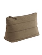 Quilted Accessory Case – Earthy Green