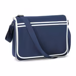 BagBase Retro Messenger Tasche 12L Polyester – Classic Red/White