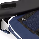 BagBase Retro Messenger Bag 12L Polyester, Black/White 40 x 30 x 10 cm, BG71 – image 5