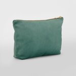 BagBase Velvet Accessory Bag aus recyceltem Polyester, Blue Topaz S (21 x 15 cm), BG714 – Bild 3