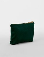 BagBase Velvet Accessory Bag aus recyceltem Polyester – Dark Emerald