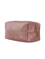 Velvet Toiletry/Accessory Case – Rose Quartz