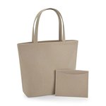 BagBase Filz Shopper mit herausnehmbarer Tasche, Black 49 x 39 x 13.5 cm, BG721 – Bild 3