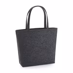 BagBase Felt Shopper with Removable Pocket, Navy 49 x 39 x 13.5 cm, BG721 – image 4