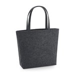 BagBase Filz Shopper mit herausnehmbarer Tasche, Black 49 x 39 x 13.5 cm, BG721 – Bild 4
