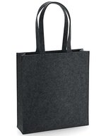 BagBase Filz Tasche mit abreißbarem Label, Charcoal Melange 37 x 41 x 11.5 cm, BG723 – Bild 2
