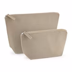 BagBase Felt Bag with Zip and Label, Charcoal Melange S (16 x 12,5 x 6 cm), BG724 – image 3