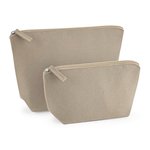 BagBase Filztasche mit Reißverschluss und Etikett, Charcoal Melange S (16 x 12,5 x 6 cm), BG724 – Bild 3