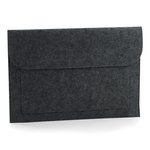 BagBase Filz Laptop-Hülle mit Einstecktasche, Black 41.5 x 28 cm, BG726 – Bild 3