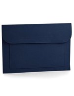 BagBase Filz Laptop-Hülle mit Einstecktasche – Navy