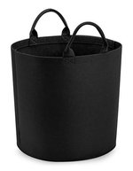 BagBase Filz-Tragetasche in Melange-Optik, Black M (40 x 40 cm), BG728 – Bild 2