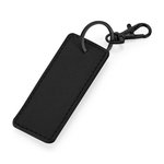 BagBase Boutique Schlüsselclip aus Saffiano-Leder, Black 3.5 x 9 cm, BG744 – Bild 3