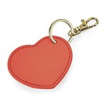 BagBase Boutique Herz Schlüsselclip aus PU, Black 7 x 6 cm, BG746 – Bild 3
